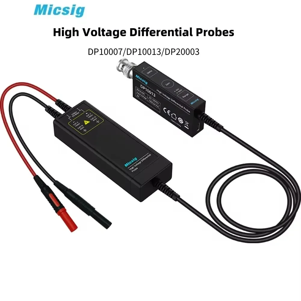 High Voltage Differential Probe 100Mhz 1300V - جهاز راسم ذبذبات عالي الجهد Micsig