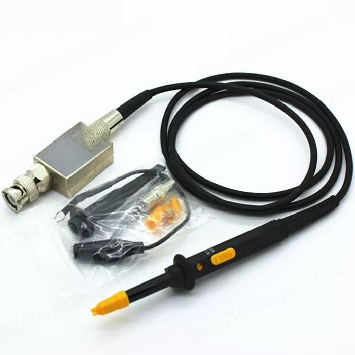 مسبار سلبي عالي النطاق الترددي - مراجعة High Bandwidth Passive Oscilloscope Probe 500Mhz وسعره