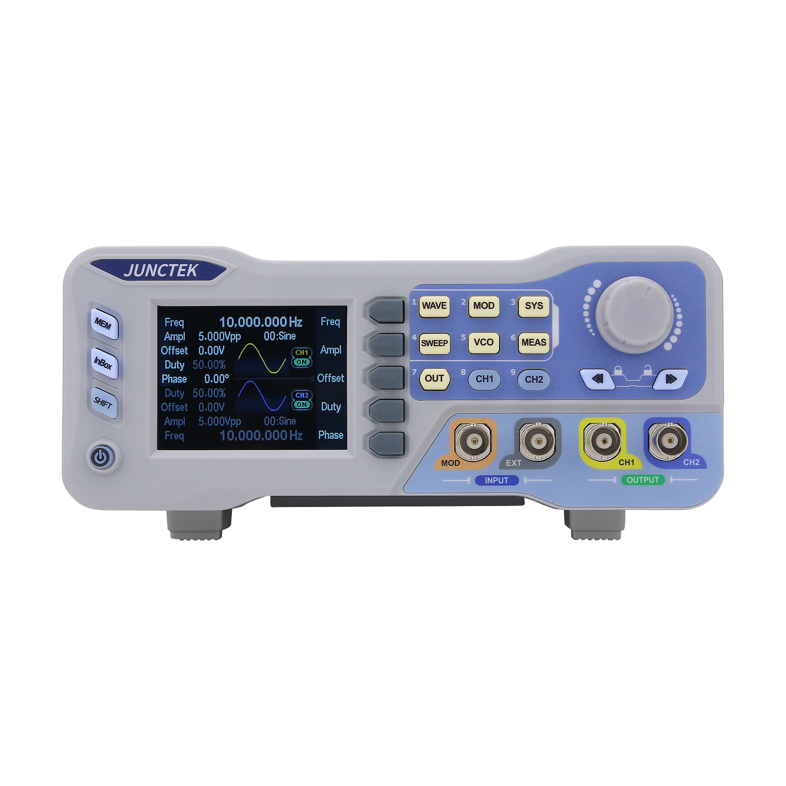 JDS8060 مولد إشارات موجية عشوا - مراجعة Dual Channel Arbitrary Waveform Function Generator 60Mhz وسعره
