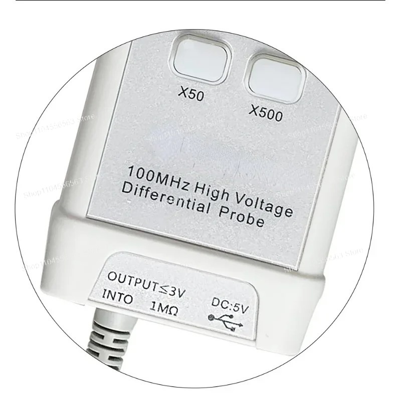 مجموعة أدوات مسبار التفاضل عال - مراجعة High Voltage Differential Probe 100Mhz 1300V وسعره