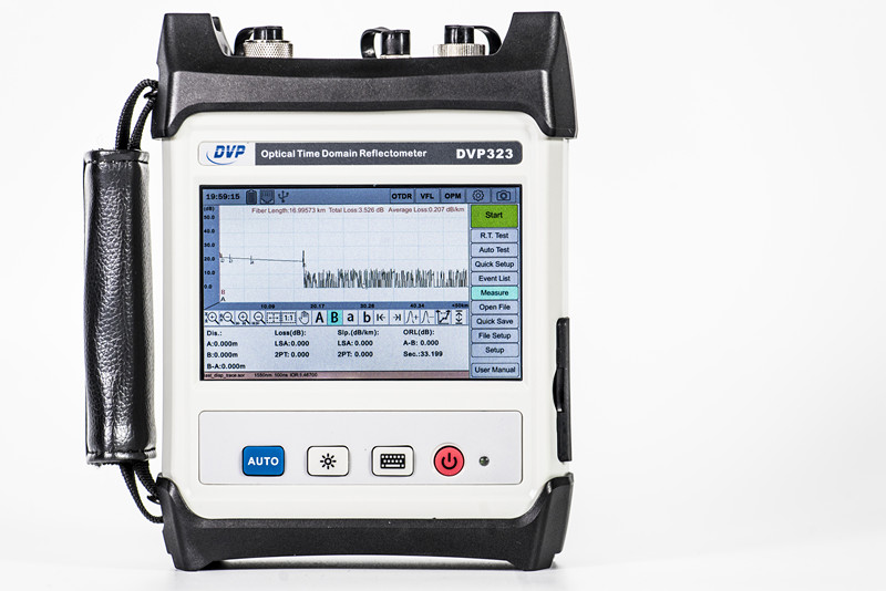 جهاز اختبار الألياف البصرية DV - مراجعة Optical Time Domain Reflectometer Otdr 1310 1550Nm وسعره