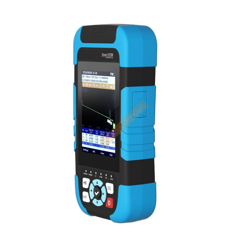 جهاز اختبار الألياف البصرية OT - مراجعة Optical Time Domain Reflectometer Otdr 1310 1550Nm وسعره
