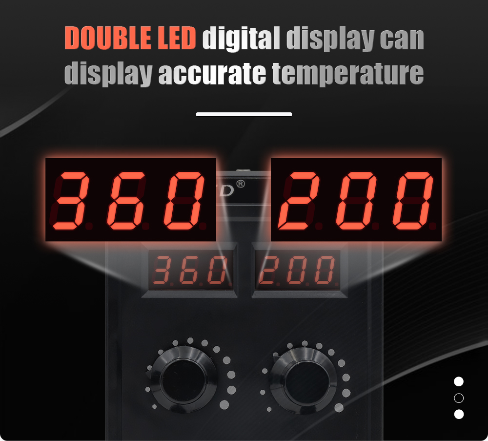 JCD 8586D محطة لحام 2 في 1 750 - مراجعة Smd Rework Station Hot Air Soldering 2 In 1 وسعره